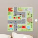 Top City Streets Roads Wall Decal