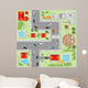 Top City Streets Roads Wall Decal