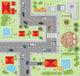 Top City Streets Roads Wall Decal