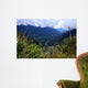 View cloud mountains of Machu Picchu Wall Mural