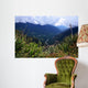 View cloud mountains of Machu Picchu Wall Mural