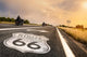 Historic Route 66 Road Wall Decal