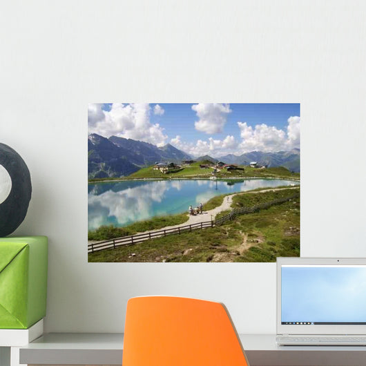 Mountain Panorama Wall Decal Design 3