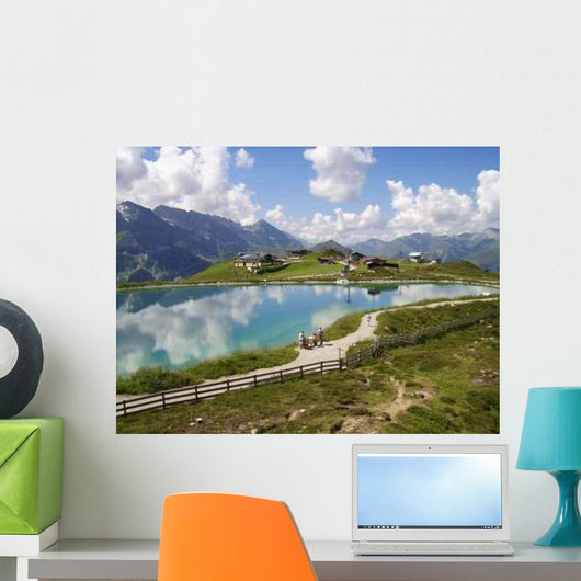 Mountain Panorama Wall Decal Design 3