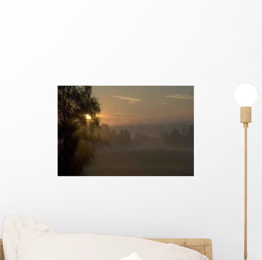 Dawn Countryside Wall Decal