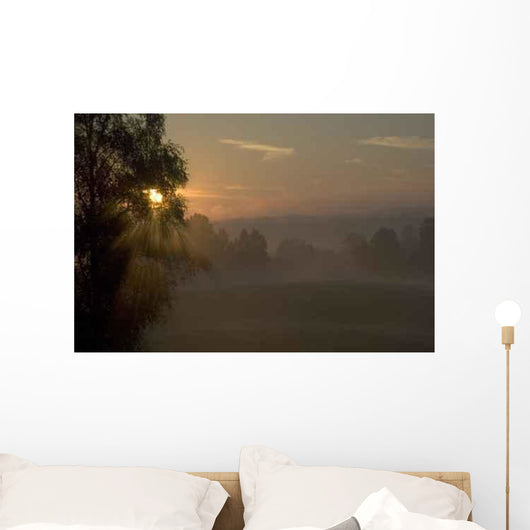 Dawn Countryside Wall Decal