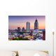 Mobile Alabama Evening Skyline Wall Decal