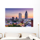 Mobile Alabama Evening Skyline Wall Decal