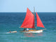Little Red Boat Wall Mural
