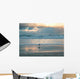 Seagull Beach Winter Wall Decal