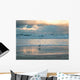 Seagull Beach Winter Wall Decal