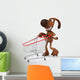 Dog Makes Shopping Wall Decal