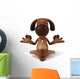 Zen Dog Wall Decal