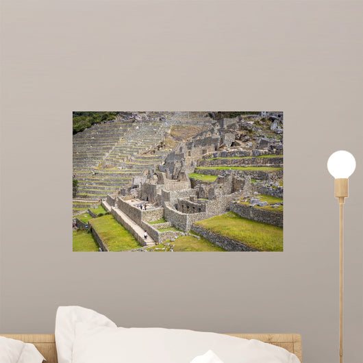 Nice view of Machu Picchu, Peru, South America Wall Mural