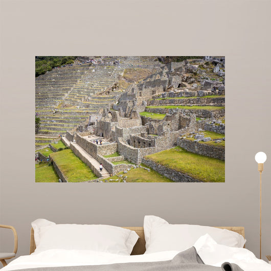 Nice view of Machu Picchu, Peru, South America Wall Mural