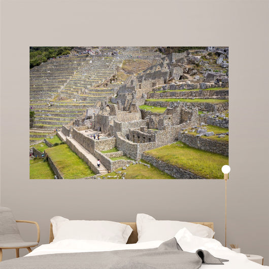 Nice view of Machu Picchu, Peru, South America Wall Mural