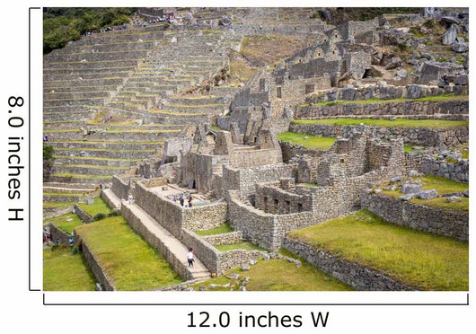 Nice view of Machu Picchu, Peru, South America Wall Mural