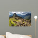 Nice view of Machu Picchu, Peru, South America Wall Mural