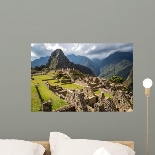 Nice view of Machu Picchu, Peru, South America Wall Mural