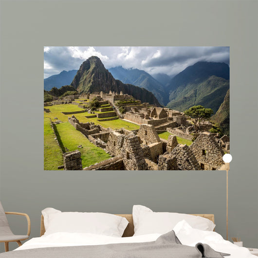 Nice view of Machu Picchu, Peru, South America Wall Mural