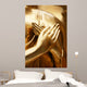 Hands Wall Mural