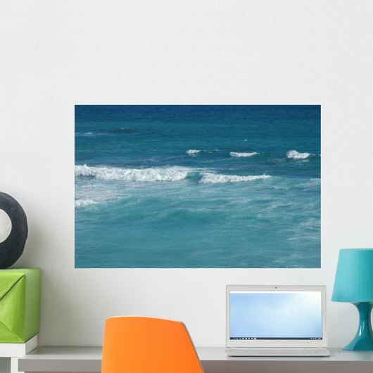 Wave Wall Decal Design 2