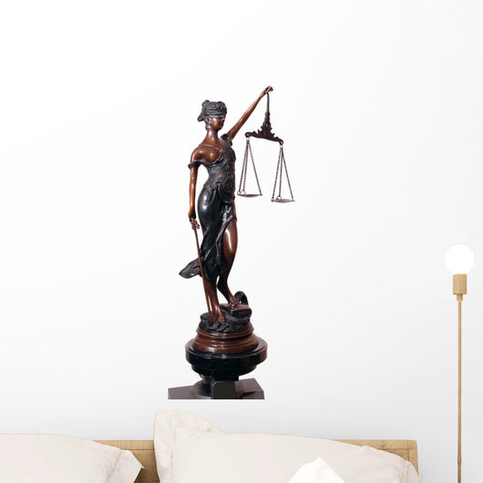 Lady Justice Wall Decal