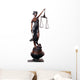 Lady Justice Wall Decal