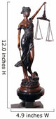 Lady Justice Wall Decal