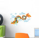 Asian Chinese Dragon Wall Decal
