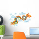 Asian Chinese Dragon Wall Decal