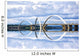 JK Bridge in Brasilia, capital of Brazil. Wall Mural