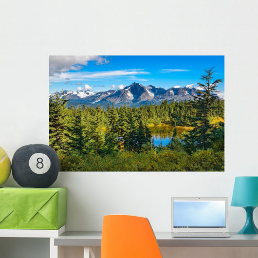 Lost Lake Trail Seward Wall Decal