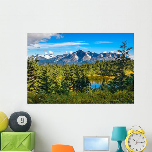 Lost Lake Trail Seward Wall Decal