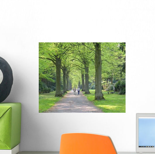 Sunday Walk Wall Decal