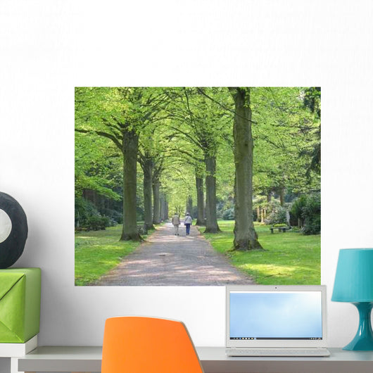 Sunday Walk Wall Decal