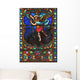 The Archangel Michael (stained Glass Window) Wall Mural