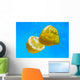 Podwodne Cytryny Wall Mural