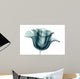 X-ray Image Flower White Wall Decal