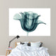X-ray Image Flower White Wall Decal