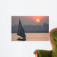 Felouque Sur Le Nil Au Coucher Du Soleil Wall Mural