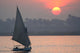 Felouque Sur Le Nil Au Coucher Du Soleil Wall Mural