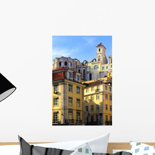 Lisbon Buildings Wall Decal