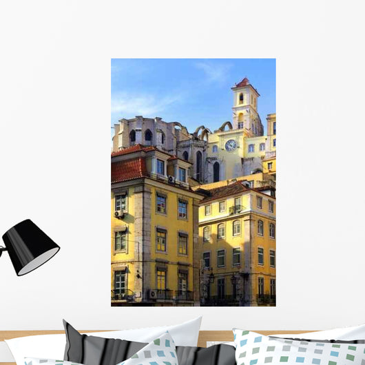 Lisbon Buildings Wall Decal