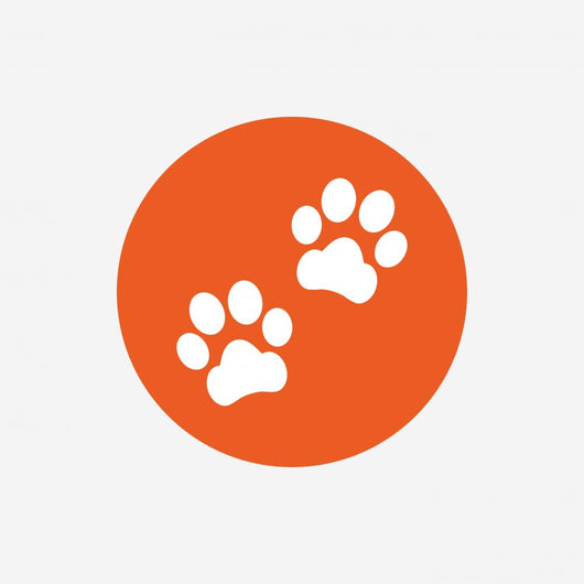 Paw Sign Icon Dog Wall Decal