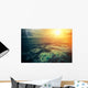 Stormy Sunny Ocean Wall Mural