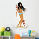 Surfer Girl Wall Decal