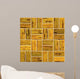 Abstract Parquet Wall Decal