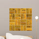 Abstract Parquet Wall Decal