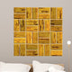 Abstract Parquet Wall Decal